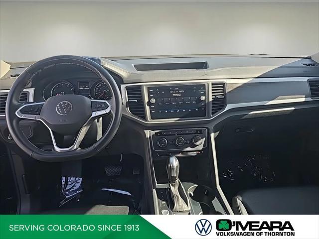 used 2021 Volkswagen Atlas car, priced at $25,686