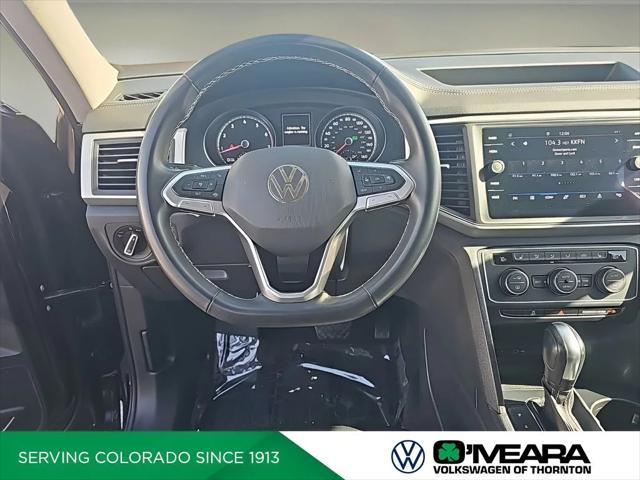 used 2021 Volkswagen Atlas car, priced at $25,686