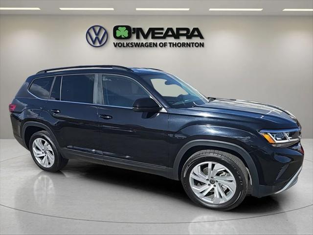 used 2021 Volkswagen Atlas car, priced at $25,686