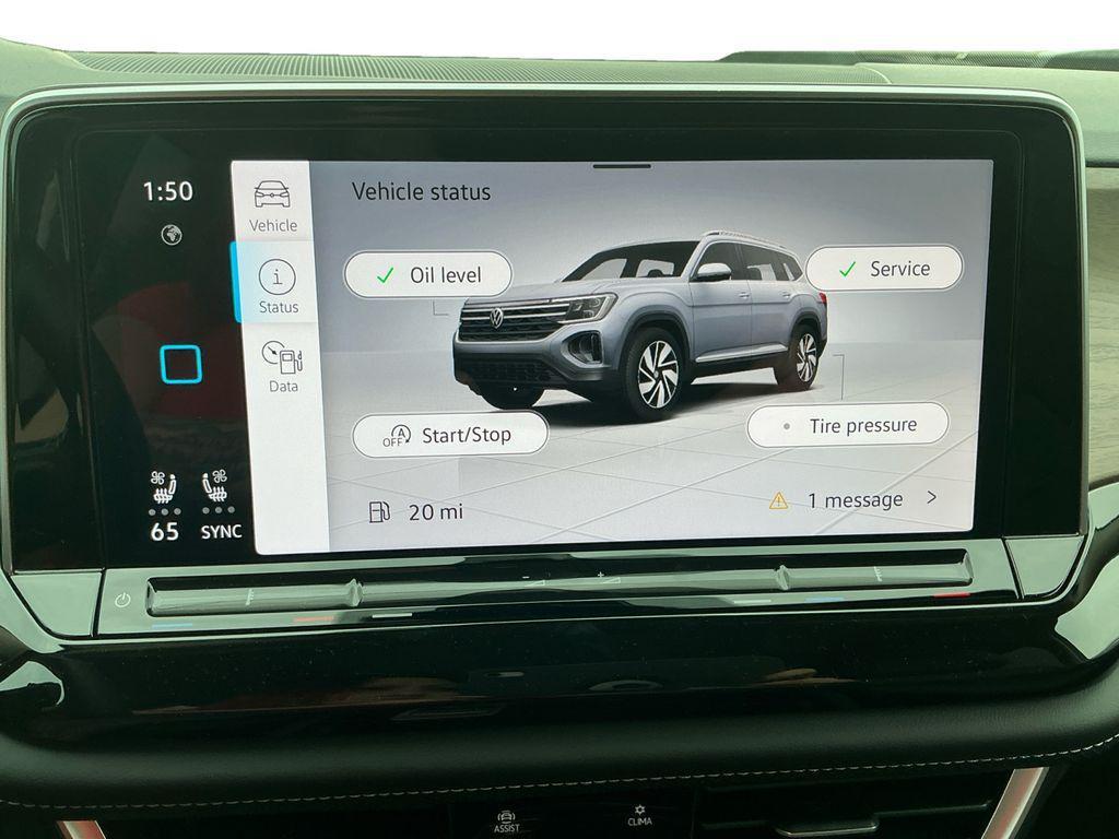 new 2025 Volkswagen Atlas car, priced at $44,815