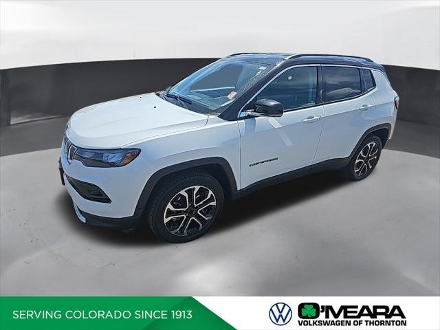 used 2022 Jeep Compass car, priced at $23,647