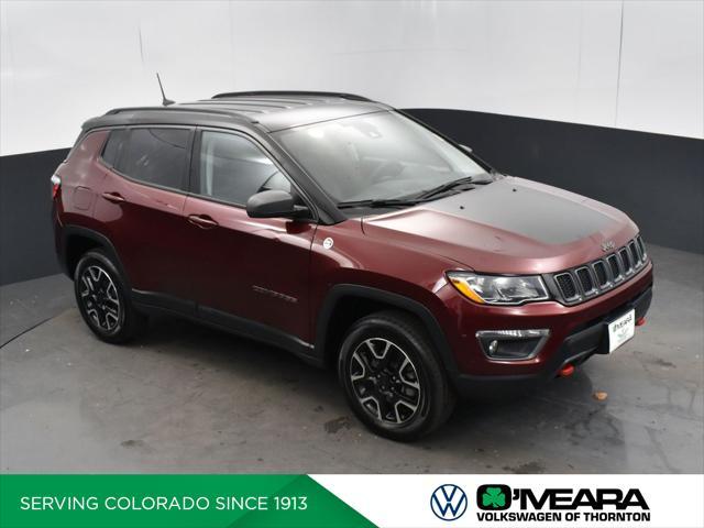 used 2021 Jeep Compass car, priced at $21,982