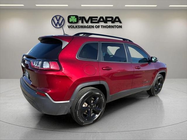 used 2021 Jeep Cherokee car, priced at $19,298