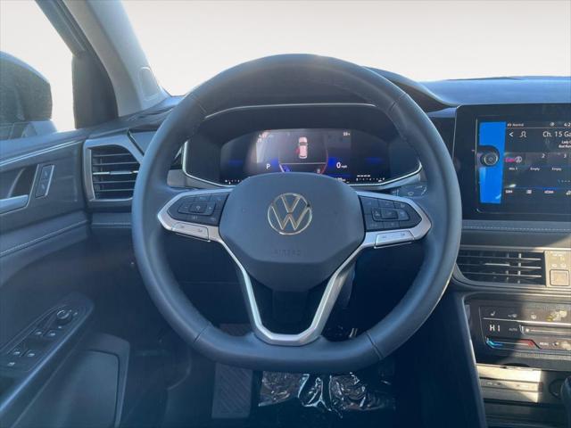 new 2025 Volkswagen Taos car, priced at $33,016