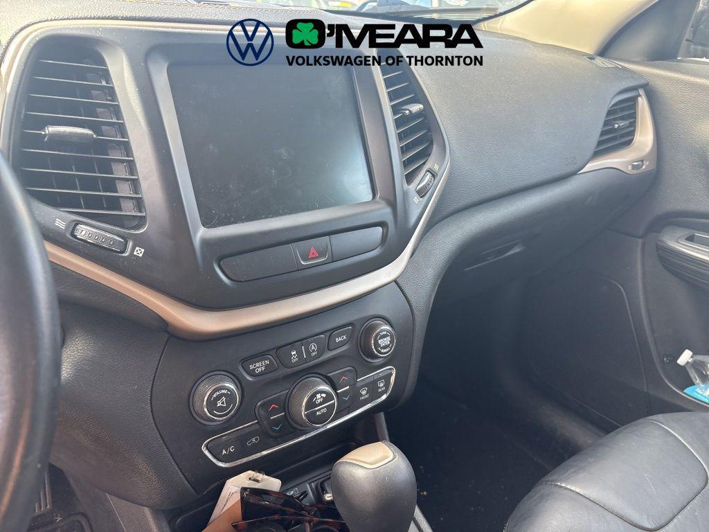 used 2017 Jeep Cherokee car, priced at $14,897