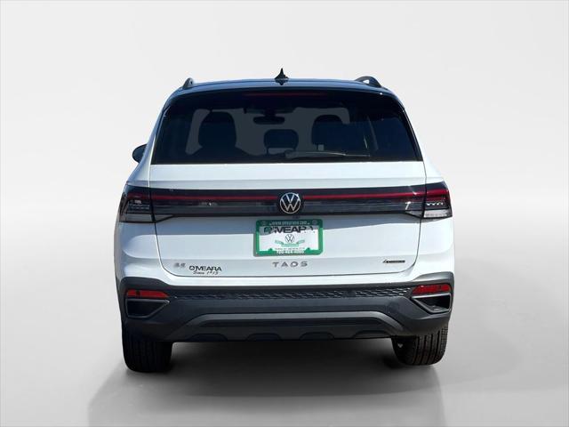 new 2025 Volkswagen Taos car, priced at $33,016