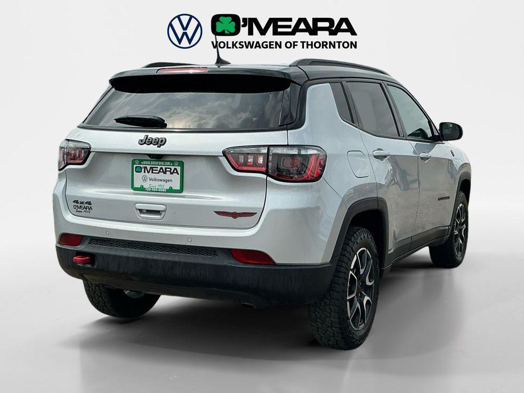 used 2024 Jeep Compass car, priced at $23,248