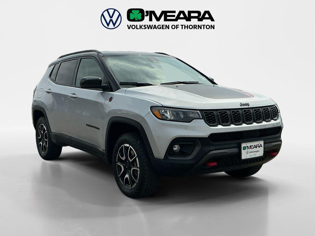 used 2024 Jeep Compass car, priced at $23,248