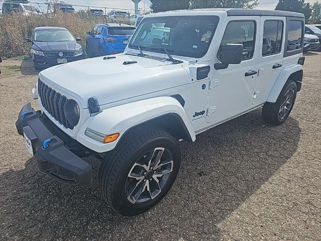 used 2024 Jeep Wrangler 4xe car, priced at $39,998