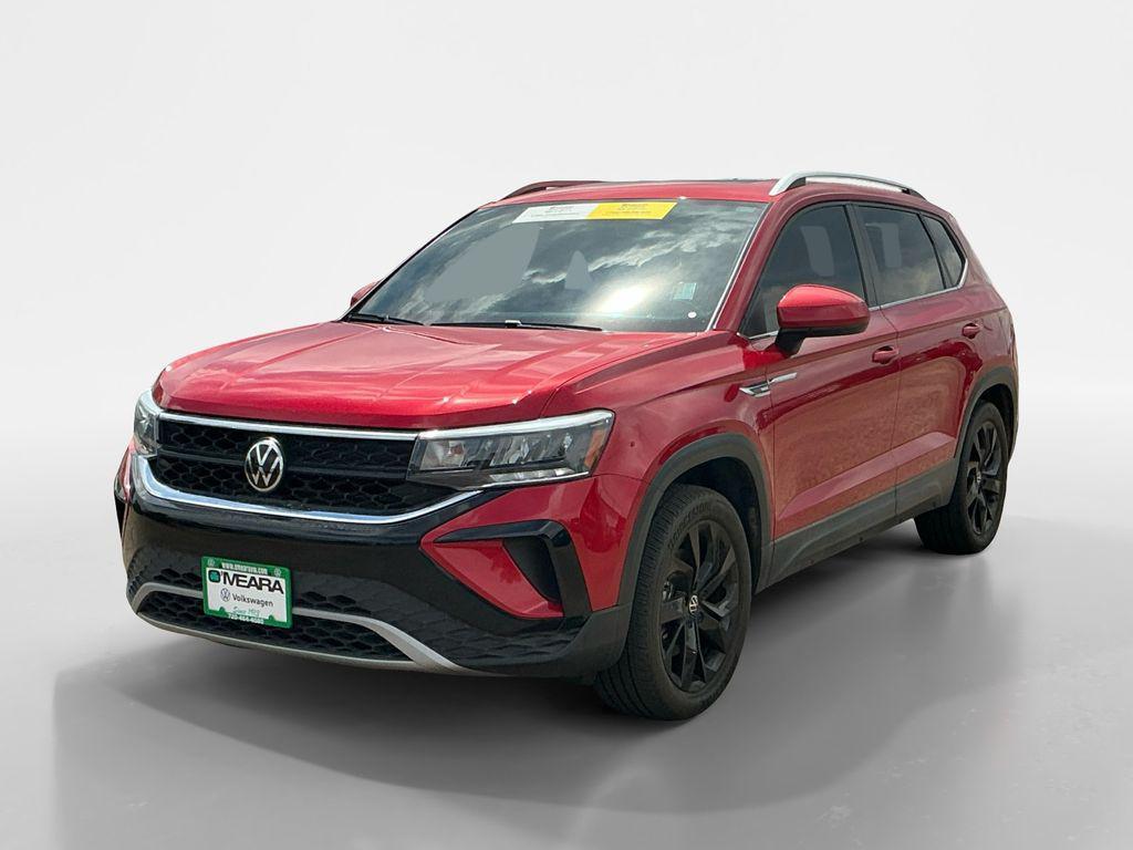 used 2022 Volkswagen Taos car, priced at $21,447