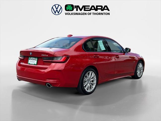 used 2023 BMW 330e car, priced at $36,826