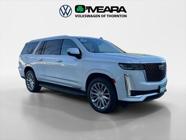 used 2023 Cadillac Escalade ESV car, priced at $68,877