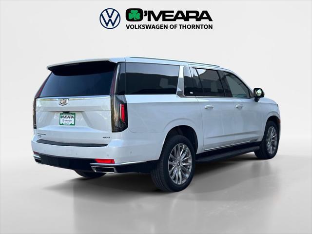 used 2023 Cadillac Escalade ESV car, priced at $68,877
