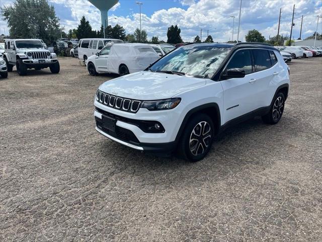 used 2023 Jeep Compass car, priced at $25,496