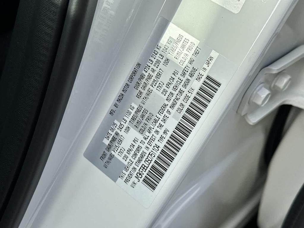 new 2025 Mazda CX-5 car, priced at $31,937