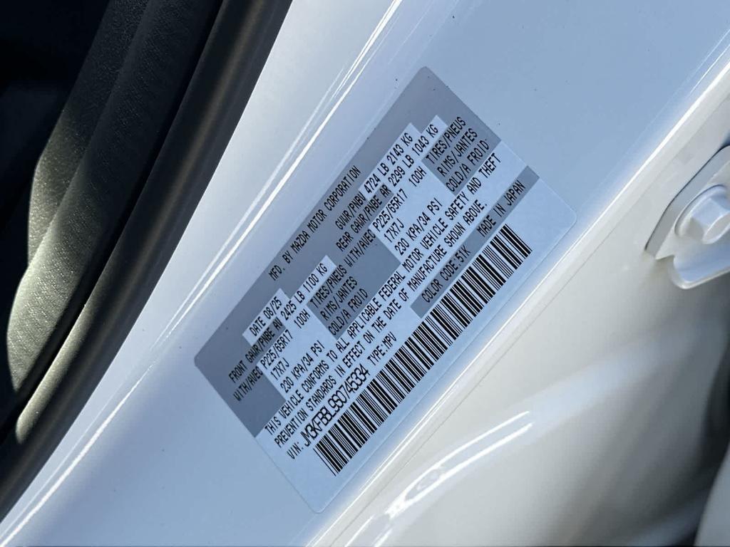 new 2025 Mazda CX-5 car, priced at $31,937