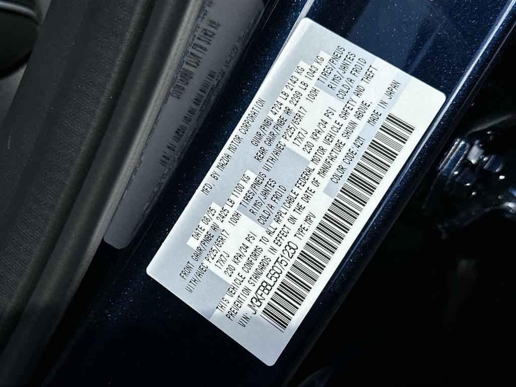 new 2025 Mazda CX-5 car, priced at $31,211