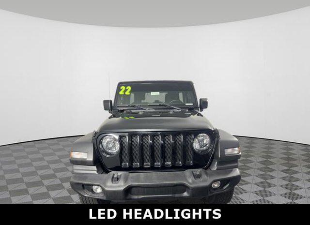 used 2022 Jeep Wrangler Unlimited car, priced at $28,689