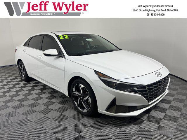 used 2022 Hyundai Elantra car, priced at $19,082