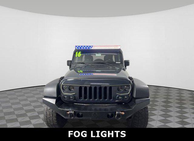 used 2016 Jeep Wrangler Unlimited car, priced at $20,518