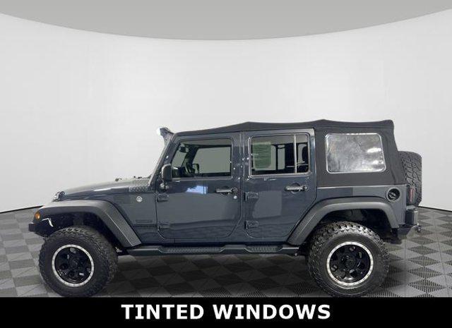 used 2016 Jeep Wrangler Unlimited car, priced at $20,518