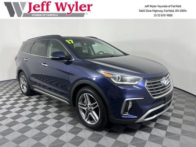 used 2017 Hyundai Santa Fe car, priced at $17,464