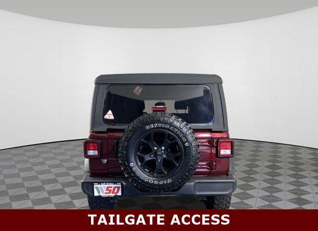 used 2022 Jeep Wrangler car, priced at $31,483