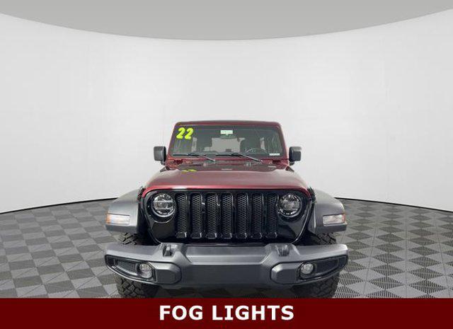 used 2022 Jeep Wrangler car, priced at $31,483