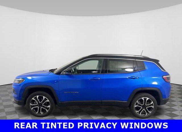 used 2022 Jeep Compass car, priced at $22,174