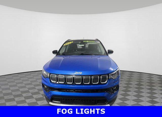 used 2022 Jeep Compass car, priced at $22,174