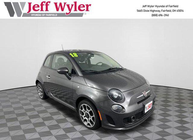 used 2018 FIAT 500 car, priced at $11,390