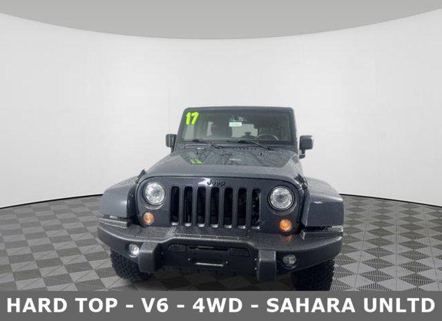 used 2017 Jeep Wrangler Unlimited car, priced at $21,913