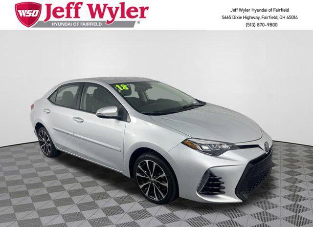 used 2018 Toyota Corolla car, priced at $16,806