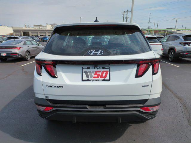 new 2024 Hyundai Tucson car, priced at $27,906