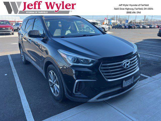 used 2017 Hyundai Santa Fe car, priced at $12,594