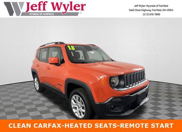 used 2018 Jeep Renegade car, priced at $15,767