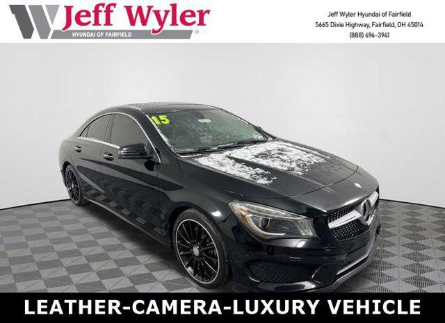 used 2015 Mercedes-Benz CLA-Class car, priced at $11,994