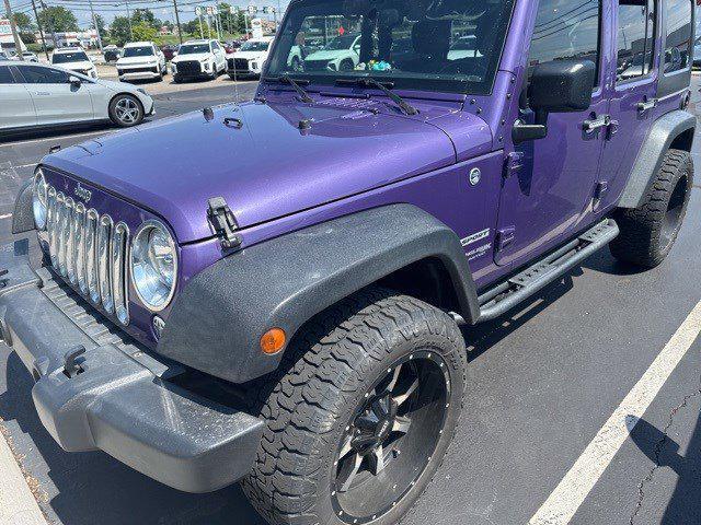 used 2018 Jeep Wrangler JK Unlimited car, priced at $21,937