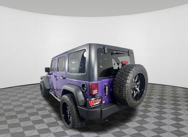 used 2018 Jeep Wrangler JK Unlimited car, priced at $21,937