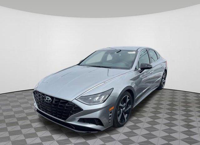 used 2021 Hyundai Sonata car, priced at $21,335