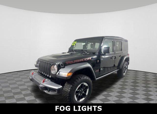 used 2022 Jeep Wrangler Unlimited car, priced at $36,640