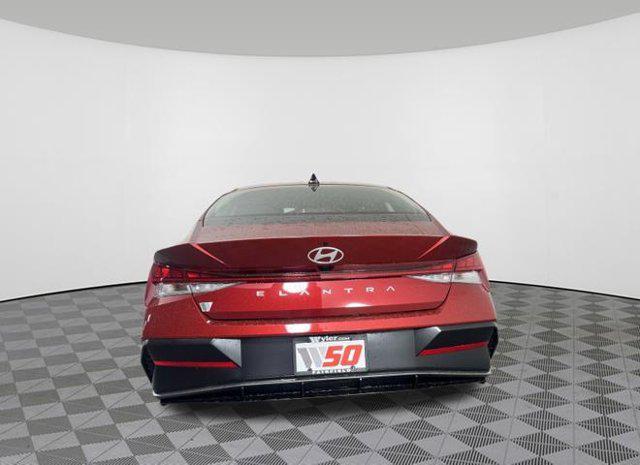 new 2025 Hyundai Elantra car, priced at $25,427