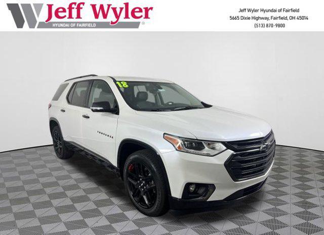 used 2018 Chevrolet Traverse car, priced at $21,367