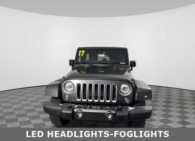 used 2017 Jeep Wrangler Unlimited car, priced at $23,095