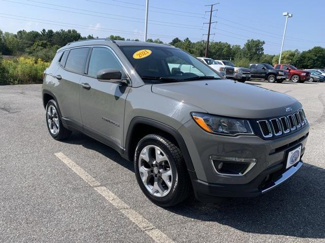 used 2021 Jeep Compass car, priced at $18,999