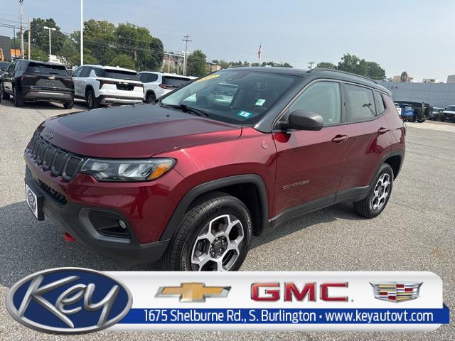 used 2022 Jeep Compass car, priced at $21,581