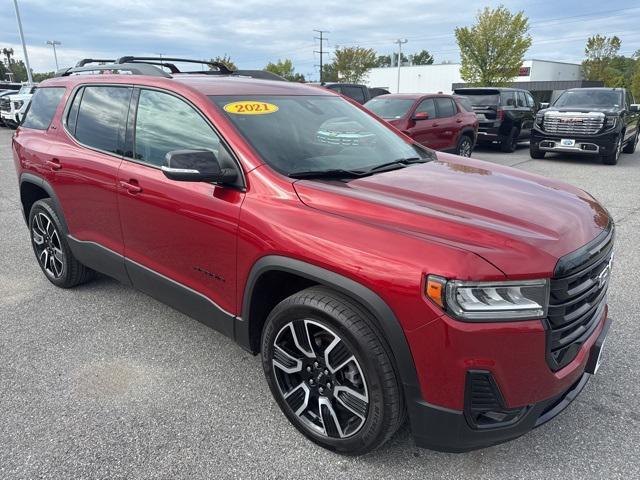 used 2021 GMC Acadia car, priced at $23,999