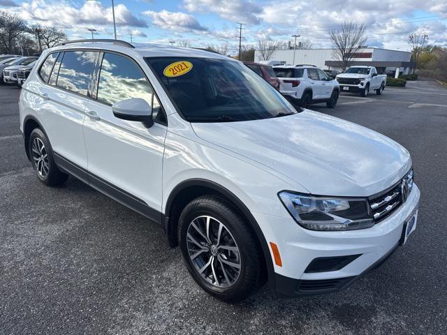used 2021 Volkswagen Tiguan car, priced at $14,999