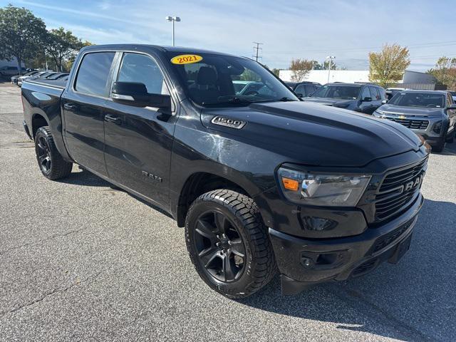 used 2021 Ram 1500 car, priced at $22,999