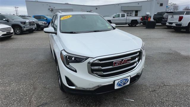 used 2021 GMC Terrain car, priced at $21,999